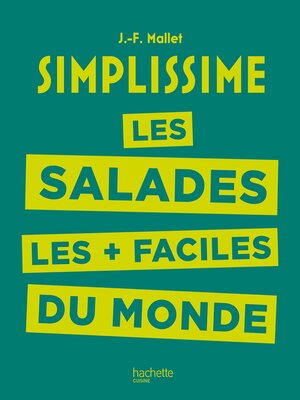 cover image of Simplissime Salades